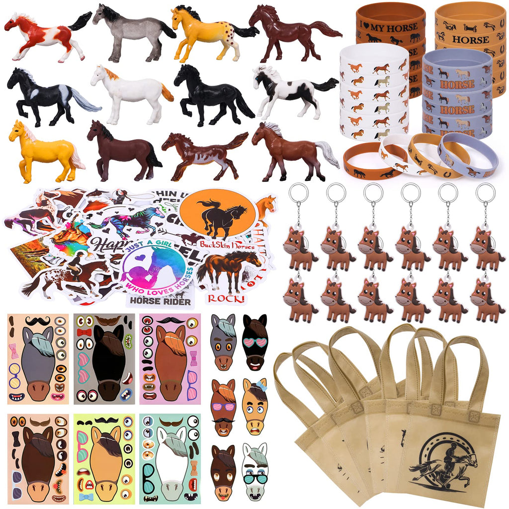 EquestriFun 110pcs Horse Party Favor Set